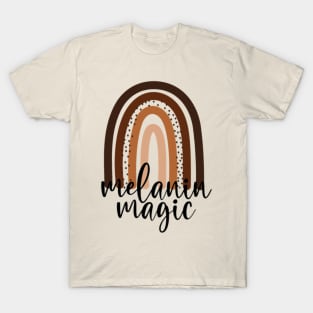 Melanin Magic Rainbow T-Shirt